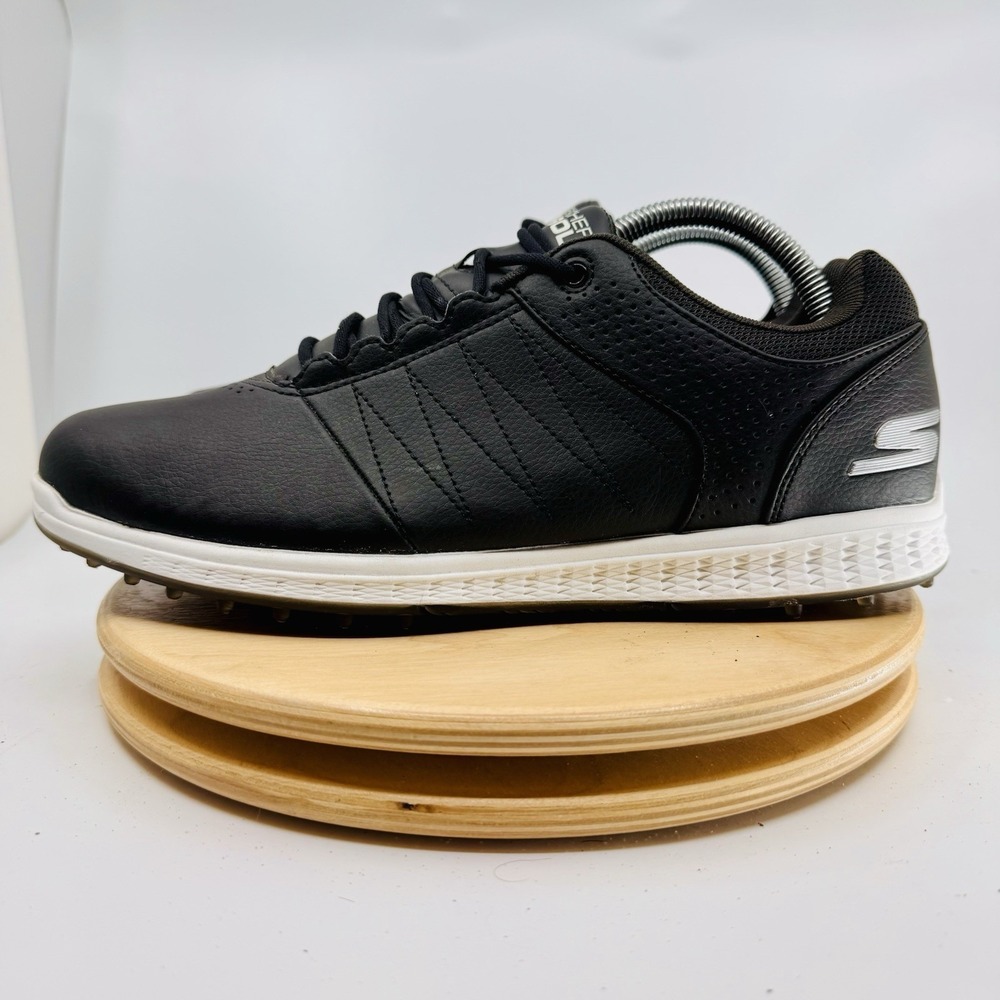 Skechers Pivot Spikeless Golf Shoes Mens 9 Black Athletic Comfort New